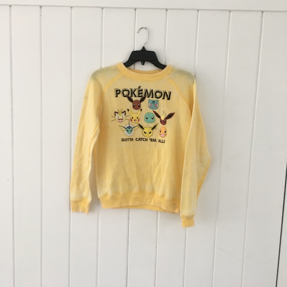 Pokémon yellow sweater